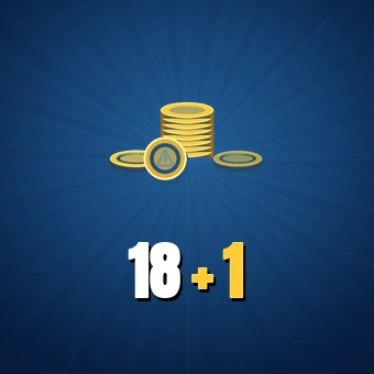 Delta Coins 18+1 Bonus