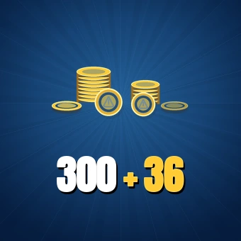 Delta Coins 300+36 Bonus