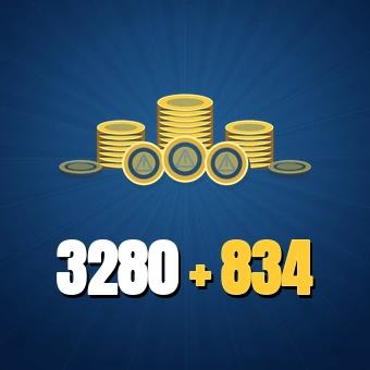 Delta Coins 3280+834 Bonus
