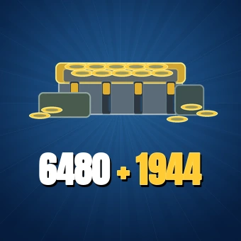 Delta Coins 6480+1944 Bonus