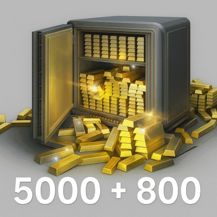 5000 Golds + 800 Bonus