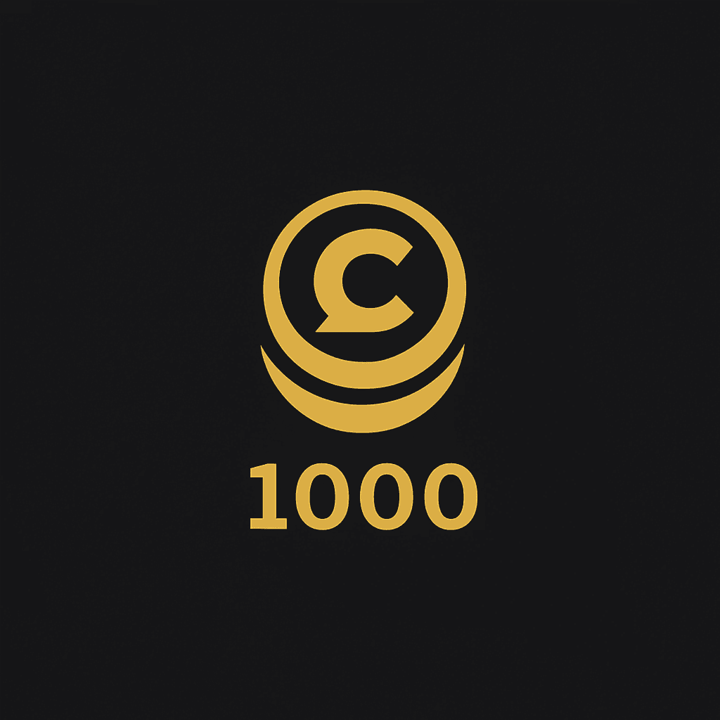 1000 Credits