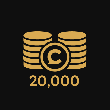 20000 Credits