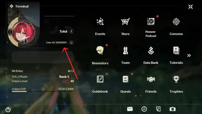 How to find your Wuthering Waves UID